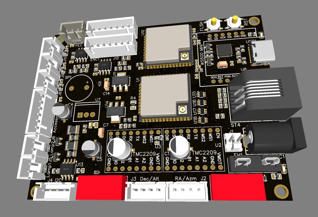 JTW Manticore Official OnStep Controller BiSS-C Encoder Edition