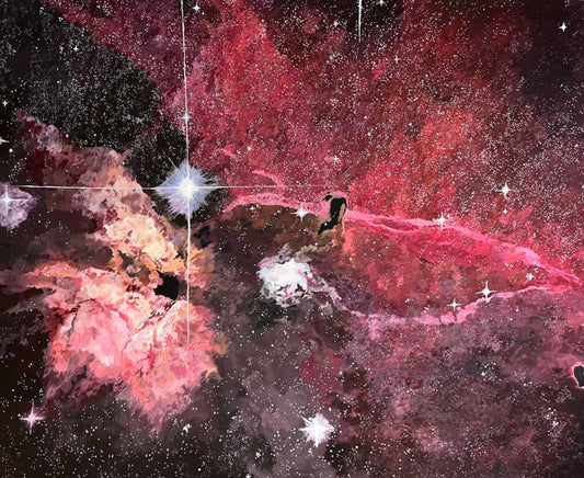 Horsehead Nebula painting 1200 x 1000 mm